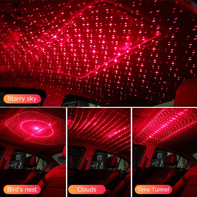 Đèn LED Chiếu Nóc Xe Hơi Tạo Hiệu Ứng Bầu Trời Đầy Sao Độc Đáo