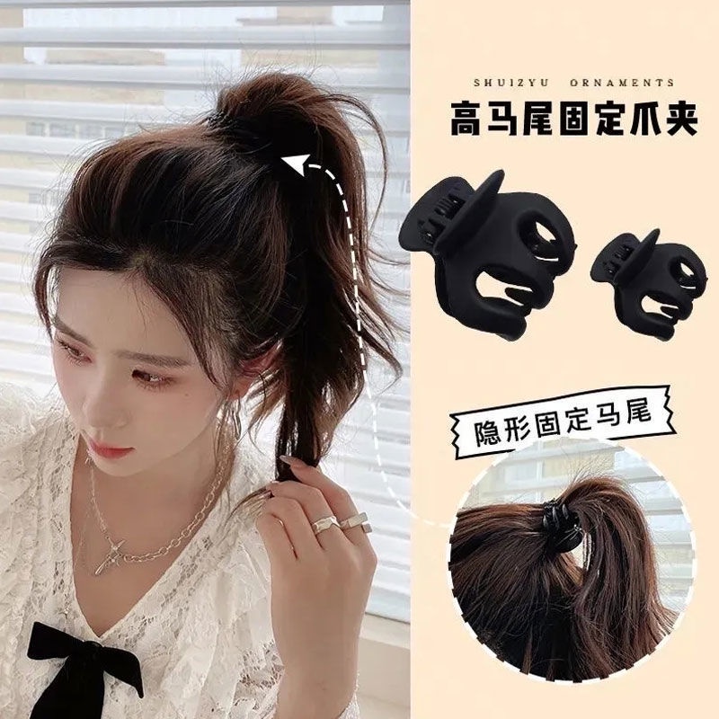Kẹp Tóc Càng Cua Cố Định Đuôi Ngựa Cỡ Nhỏ Chống Xóc Lưng Tiện Dụng Cho Nữ