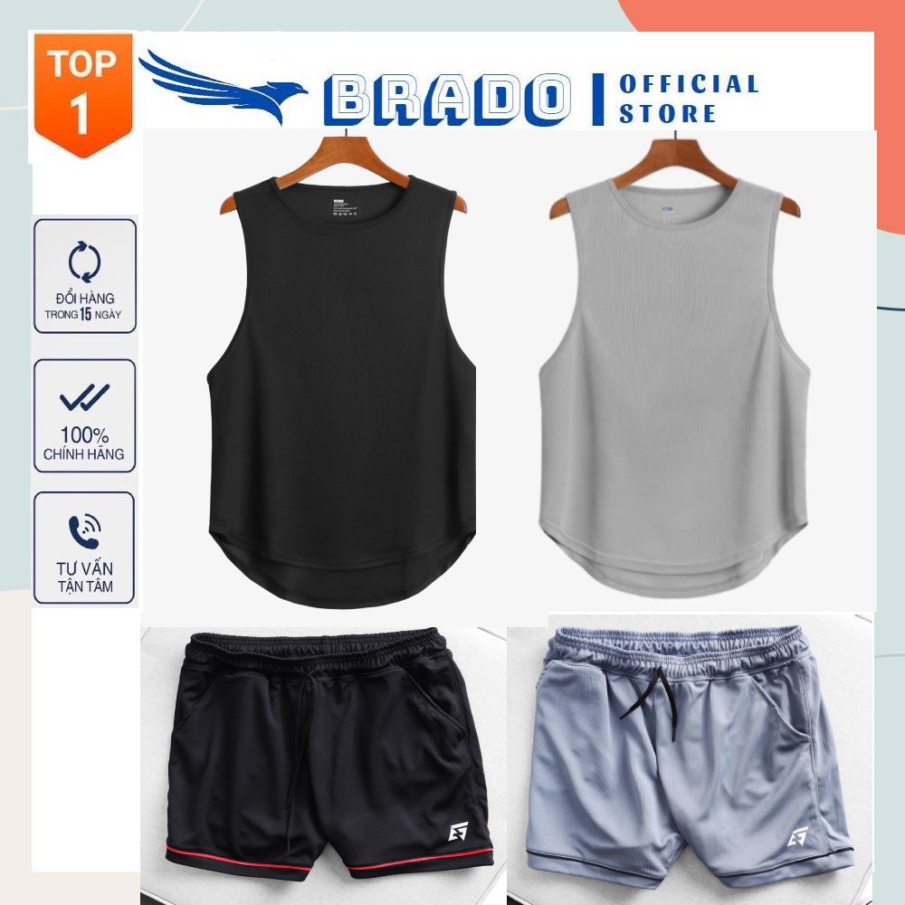 [ 𝐂𝐎𝐌𝐁𝐎 𝐓𝐒𝐒 ] Bộ Quần Áo thể thao nam, tập gym, chơi thể thao, chạy bộ, mặc ở nhà chất vải Cotton Thái co giãn