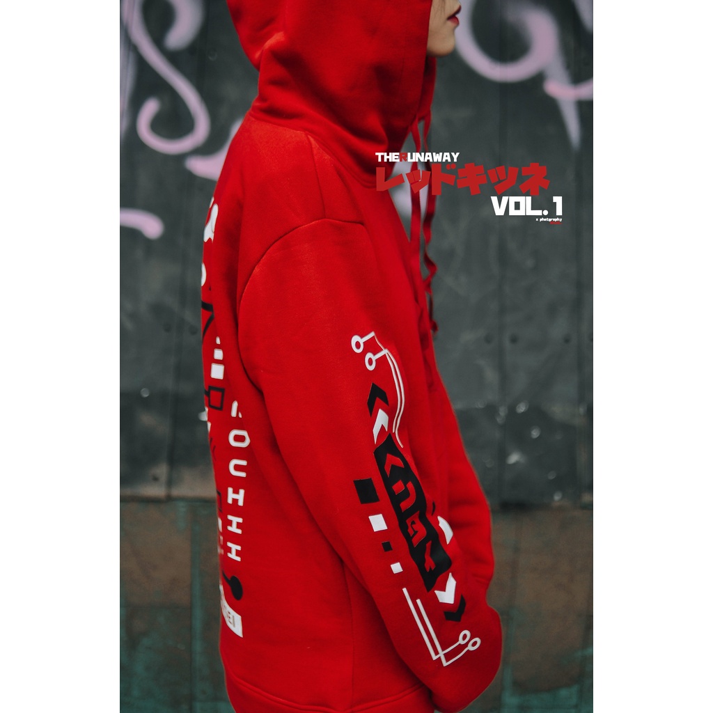 Áo Hoodie Urban Kitsune: Hentai Sensei Nỉ bông ngoại nhập by The Runaway