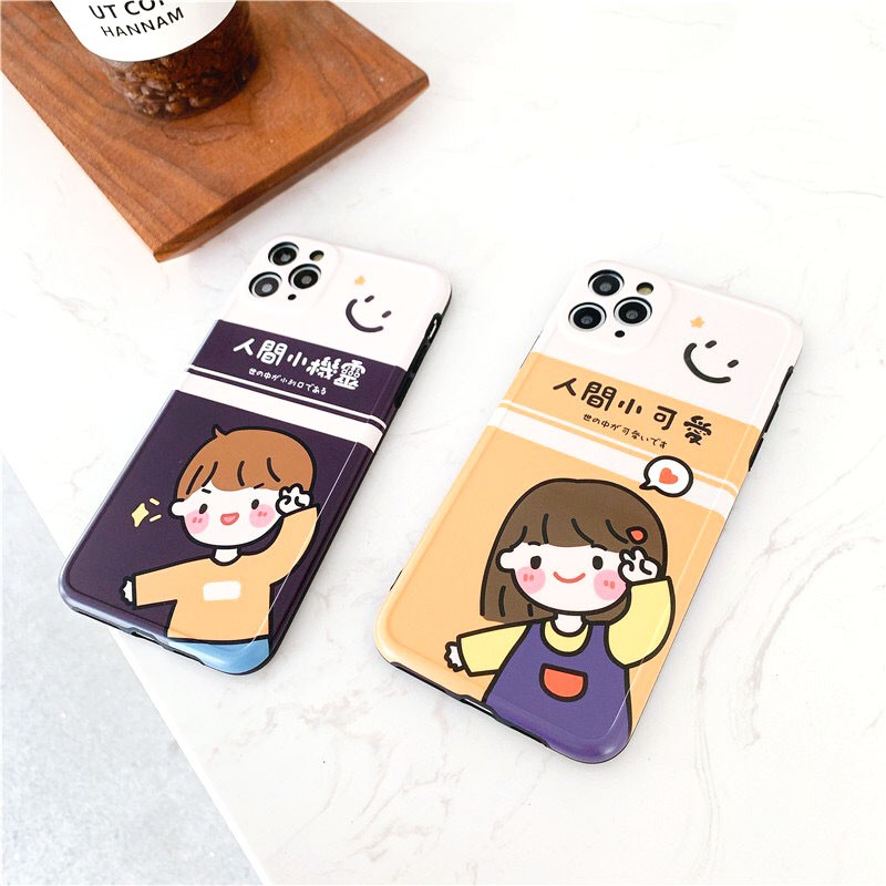 Ốp lưng iphone Couple IMD dày dặn viền nổi 5/5s/6/6plus/6s/6splus/7/7plus/8/8plus/x/xr/xs/11/12/pro/max/plus/promax | BigBuy360 - bigbuy360.vn
