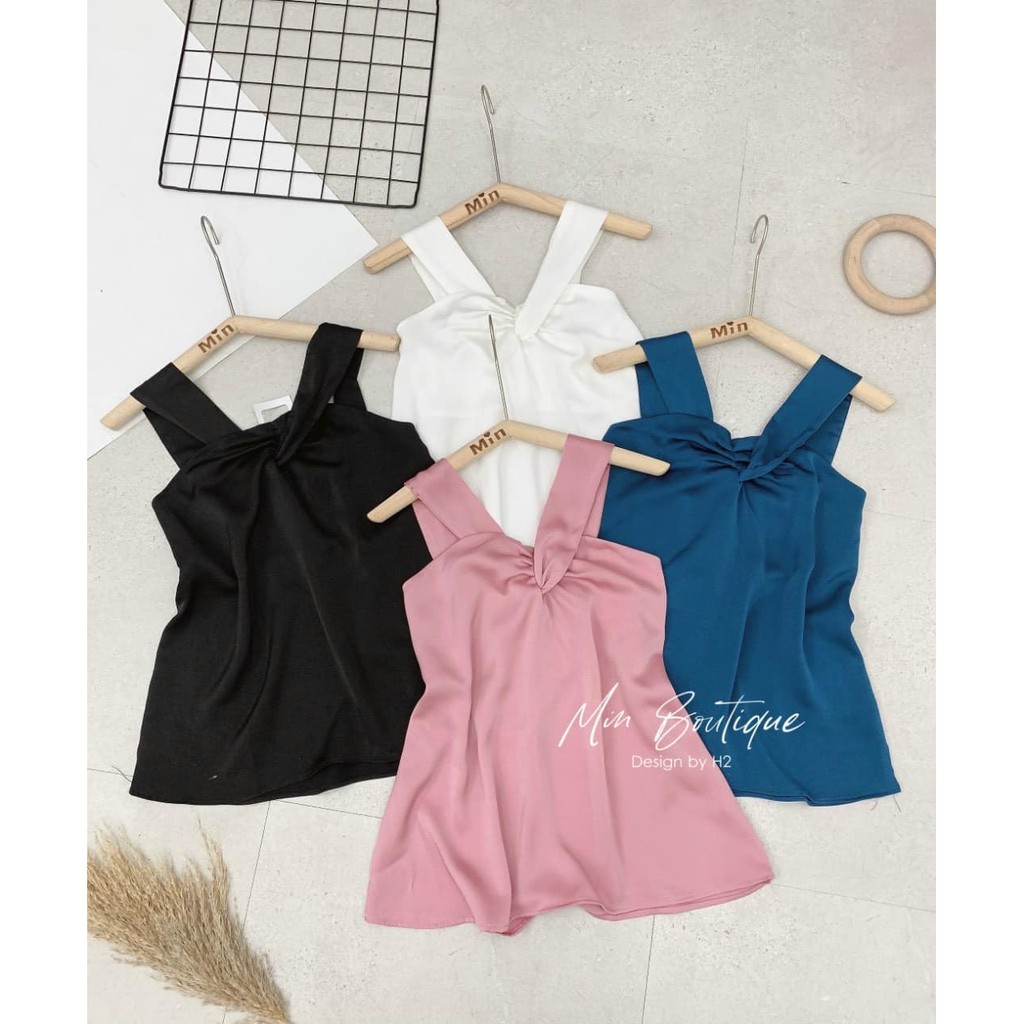 ÁO LỤA YẾM ĐAN CỔ CỰC HOT NỮ A154 | BigBuy360 - bigbuy360.vn