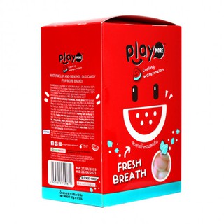 Hộp 12 gói kẹo the playmore thái lan đủ 5 vị - gói 12 gr