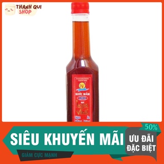 Bộ 3 chai nước mắm rươi long vinh 18 độ đạm chai 500ml