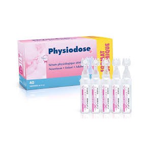 Nước Muối Sinh Lý Pháp Physiodose 01 Tép Hồng- [FreeShip] - BBaBy