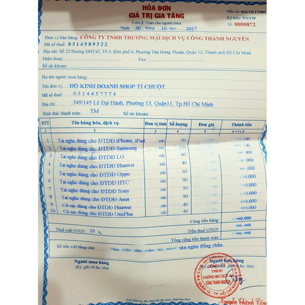 Tai nghe Samsung đầu 3.5mm Galaxy S5830 Chính hãng
