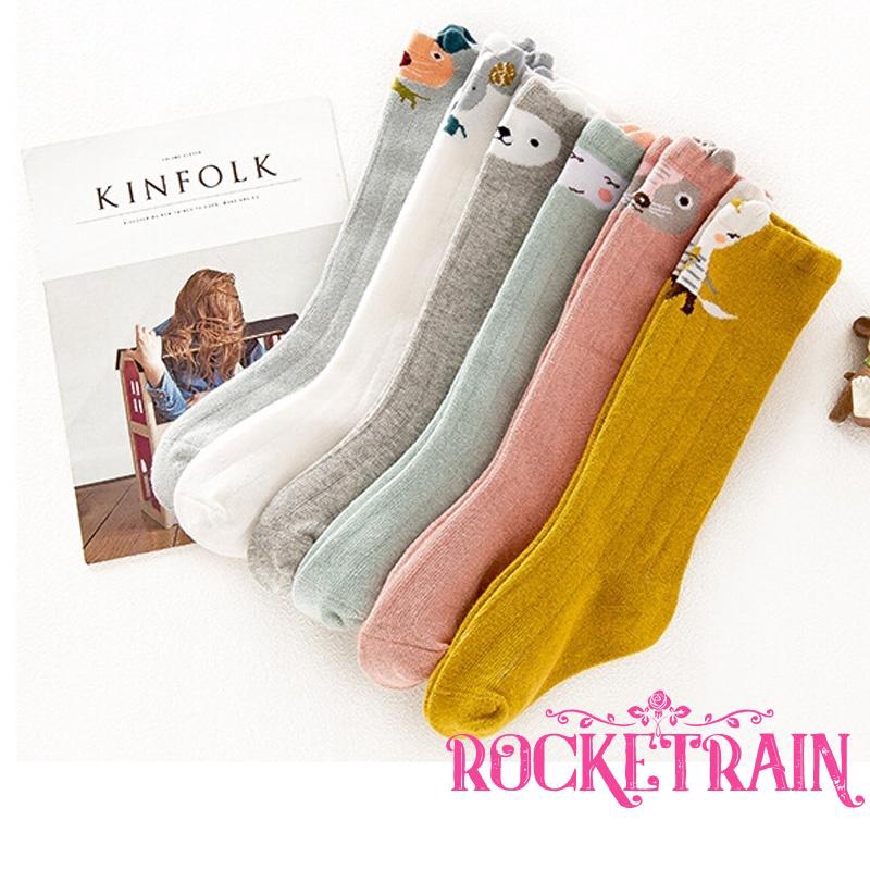 Tất chân ngang gối dễ thương cho bé gái