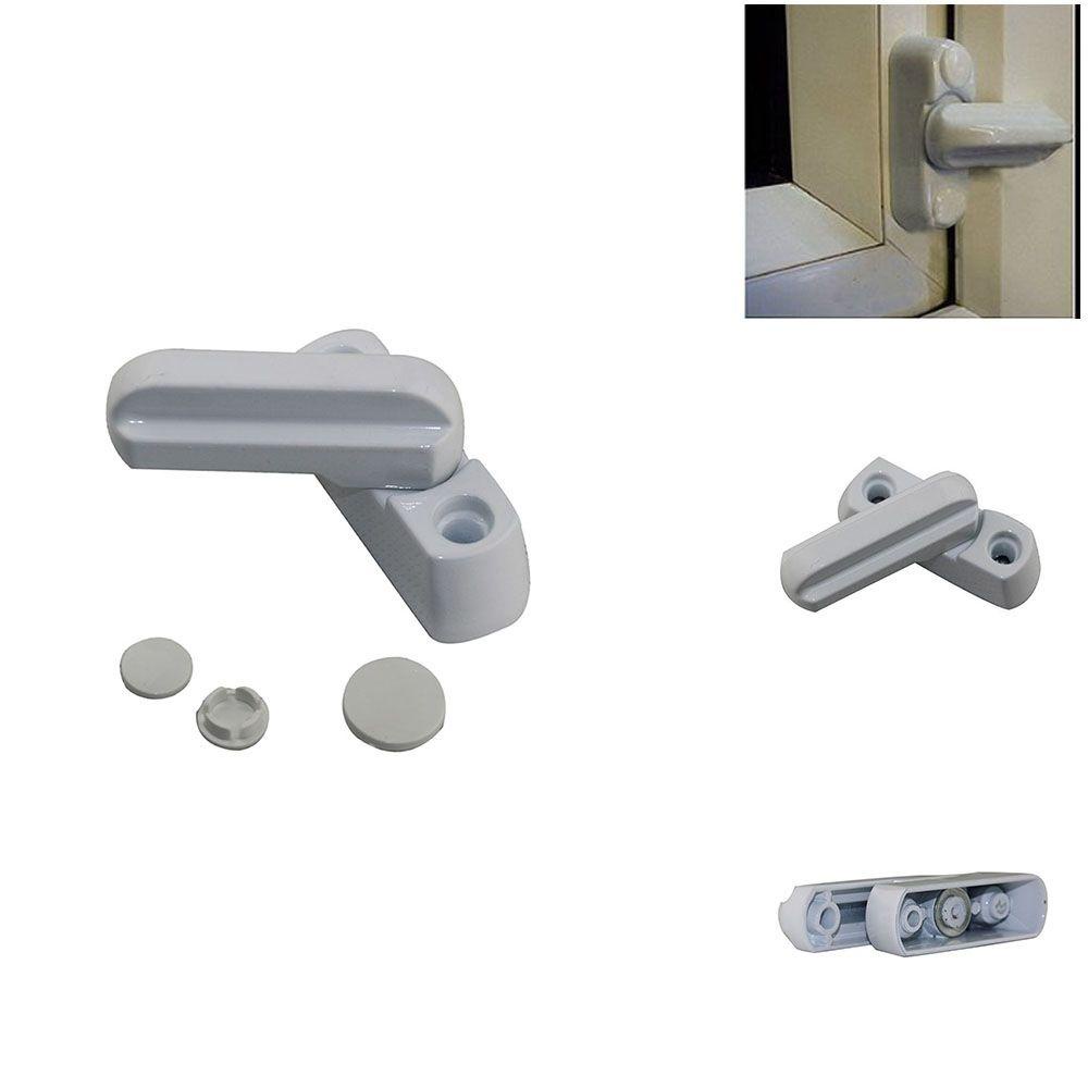 1 Khóa Cửa Sổ Bằng Hợp Kim Nhôm Màu Trắng Cải Thiện Tình Trạng Mứt