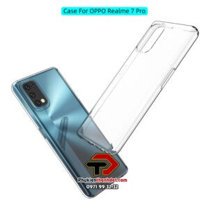 Ốp lưng Realme 7 / 7Pro - Dẻo, Trong suốt-Loại dày lâu ố vàng