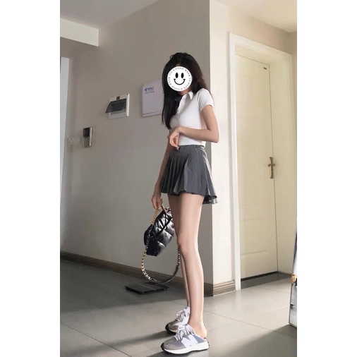 Áo croptop nữ cổ đức KOALA, croptop nữ tay ngắn siêu xinh - CT04 | BigBuy360 - bigbuy360.vn