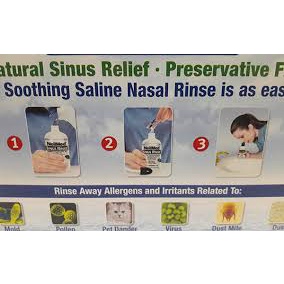 Bộ rửa mũi 120 gói loại to Neilmed Sinus Rinse Mỹ/ Bình Rửa Mũi Norinse Neilmed