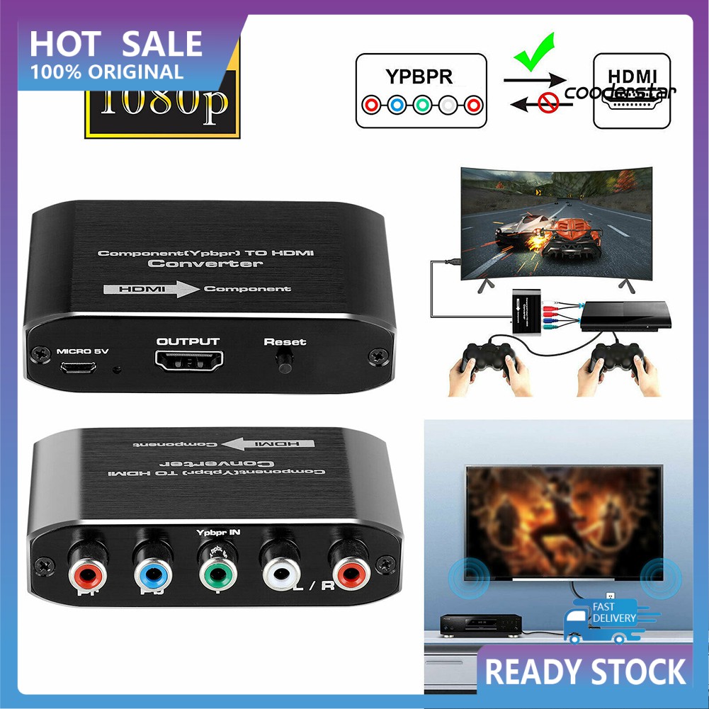 Bộ ChuyểN ĐổI Âm Thanh / Video RCA Sang HDMI HDTV -s 5 CáI