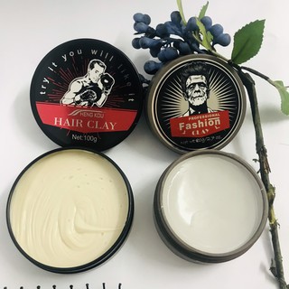 Sáp vuốt tóc hari clay 100g + sáp vuốt tóc fashion clay