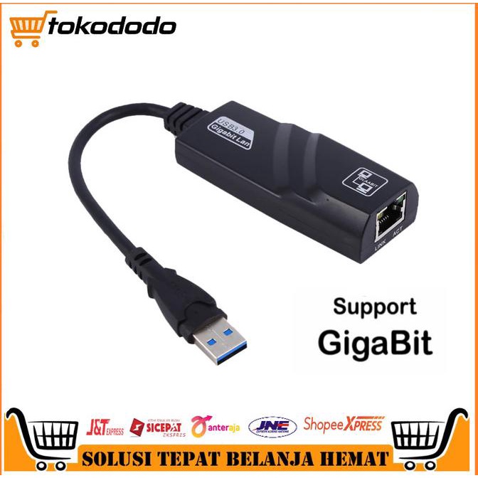 ((((Ramadha!!!!)) Dây Cáp Chuyển Đổi Usb 3.0 Sang Ethernet Gigabit Lan mbps Tiện Dụng