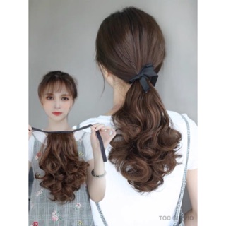 (ĐỌC KĨ MÔ TẢ) - [CAO CẤP] TÓC CỘT XOĂN 25CM - C25