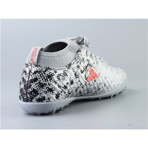 Giày bóng đá sân cỏ nhân tạo chính hãng MITRE, màu trắng bạc