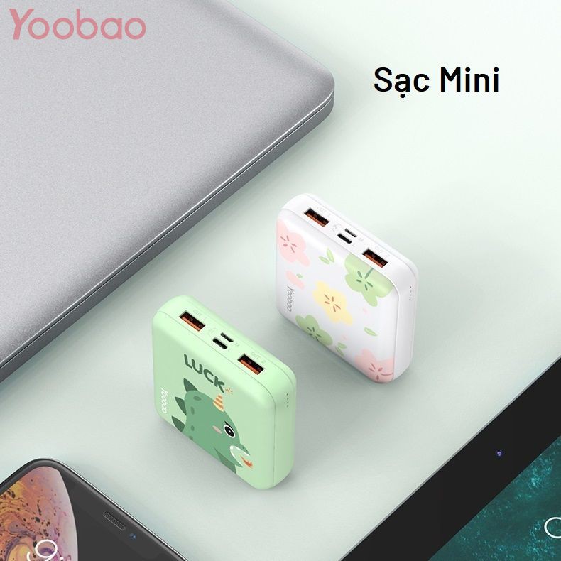 Sạc Dự Phòng Yoobao Siêu Cute Dung Lượng 10000mAh - YOOBAO M4 Mini