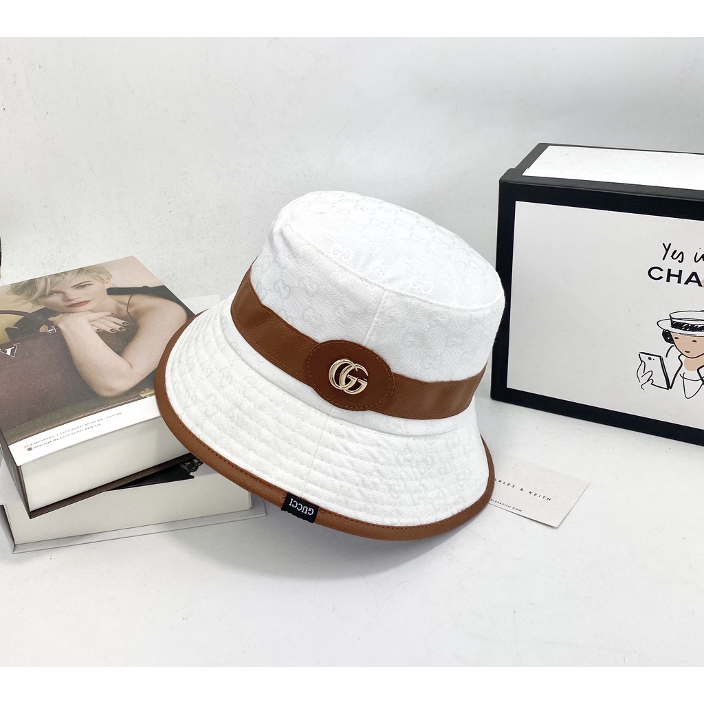 Mũ nón nucket G.U.C.I đai da HOT HIT - TXGS-N248