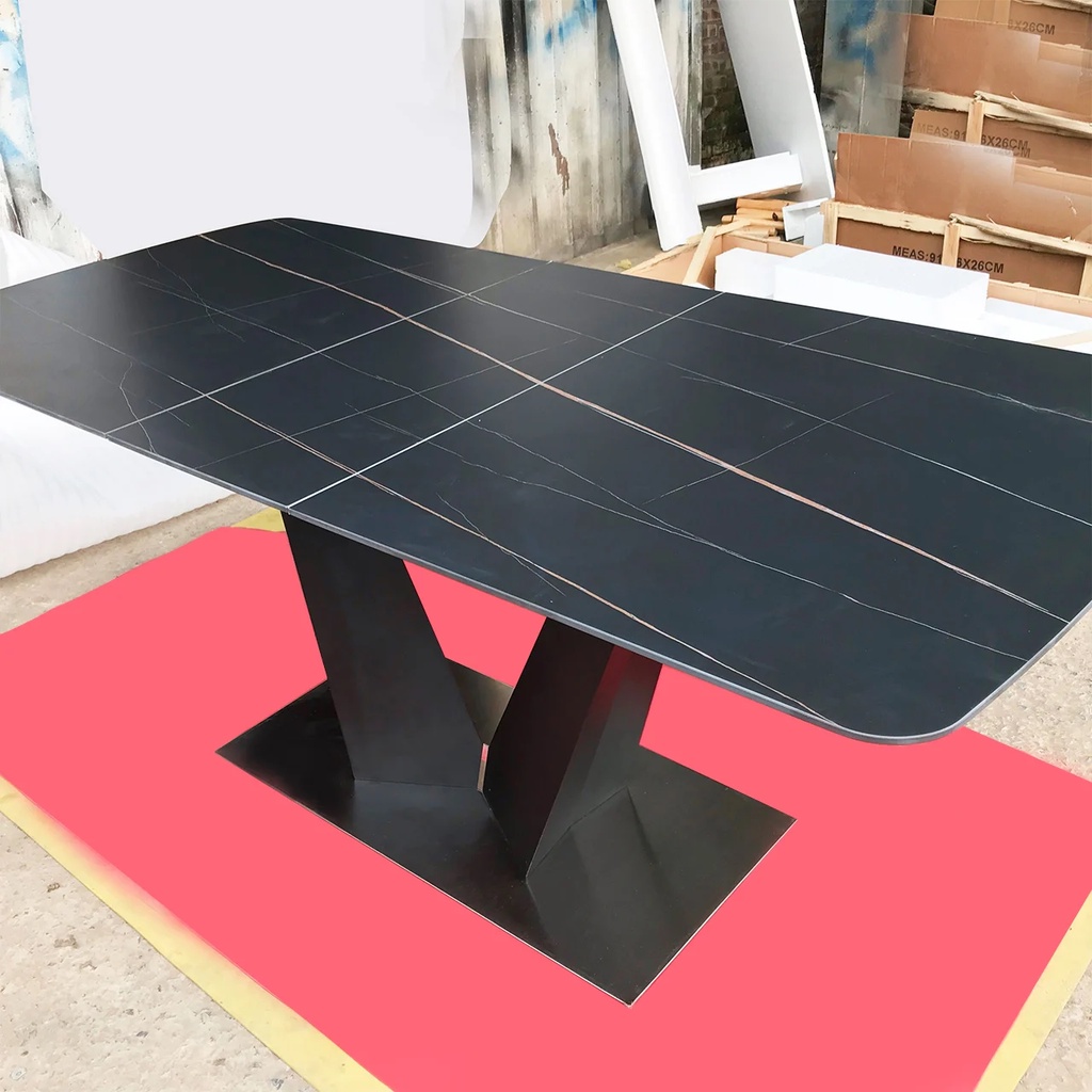 Bàn ăn thông minh kéo dài chân chữ V nhập khẩu