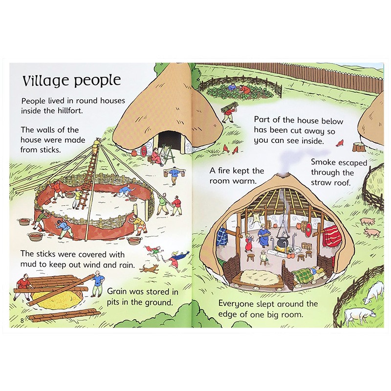 Sách - Usborne Beginner History bộ bìa cứng nhập khẩu 10 quyển