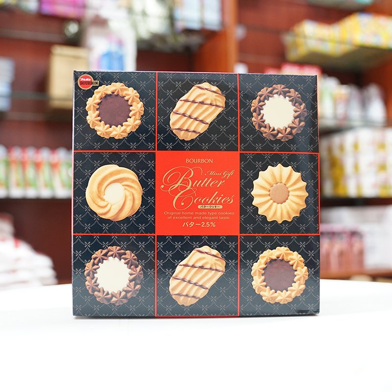 Bánh quy Bourbon Butter Cookies Nhật 335g ( 60 bánh ) - Nhật Bản