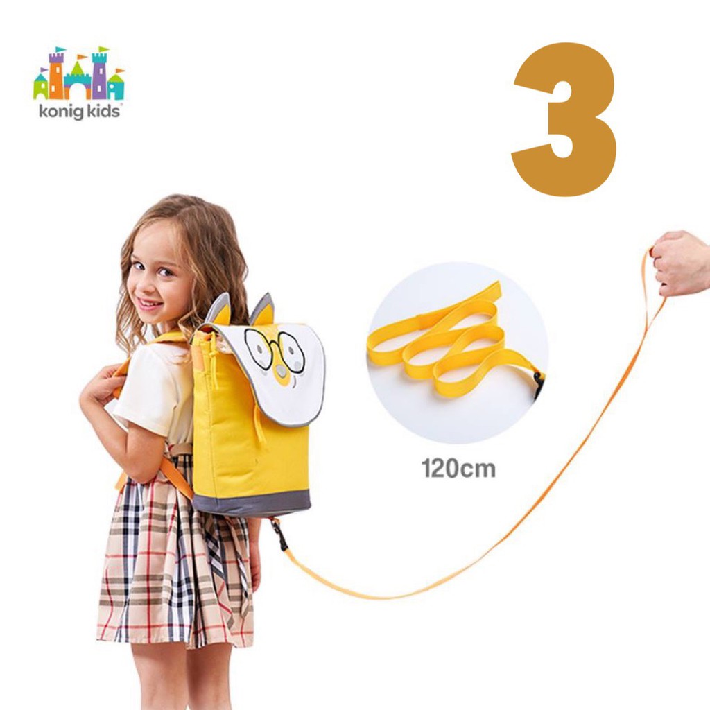 [Mã 267FMCGSALE giảm 8% đơn 500K] Balo siêu nhẹ Konig Kids