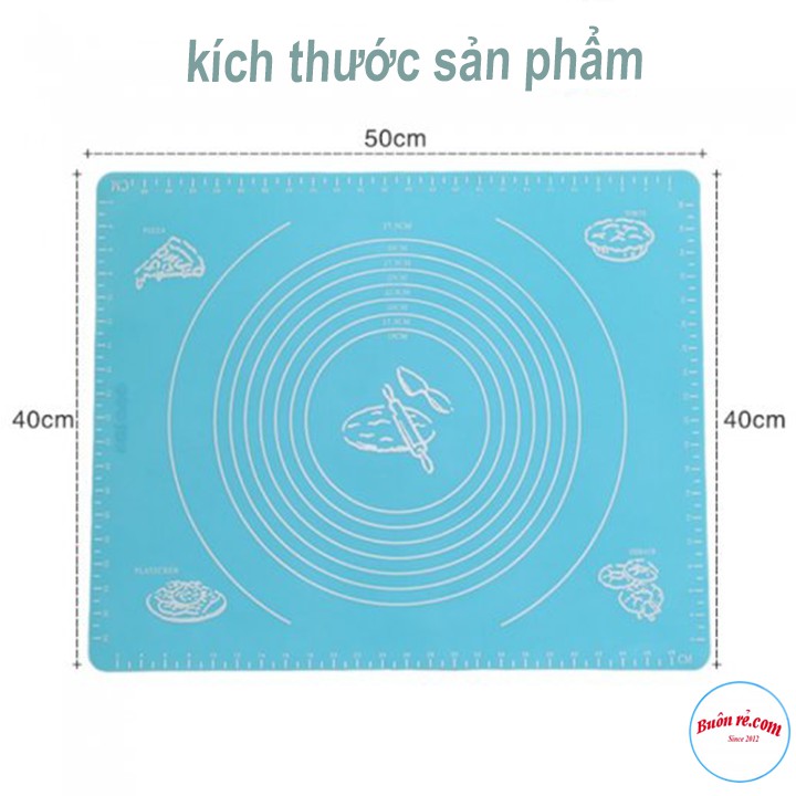 Tấm Silicone Nặn Bột Làm Bánh Chống Dính Chịu Nhiệt Tốt - 00878