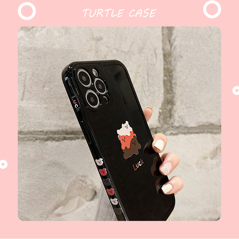 Ốp Điện Thoại Mềm Họa Tiết Dễ Thương Cho iphone 12 11 12/12 pro/12 pro max/11/11 pro max/xs