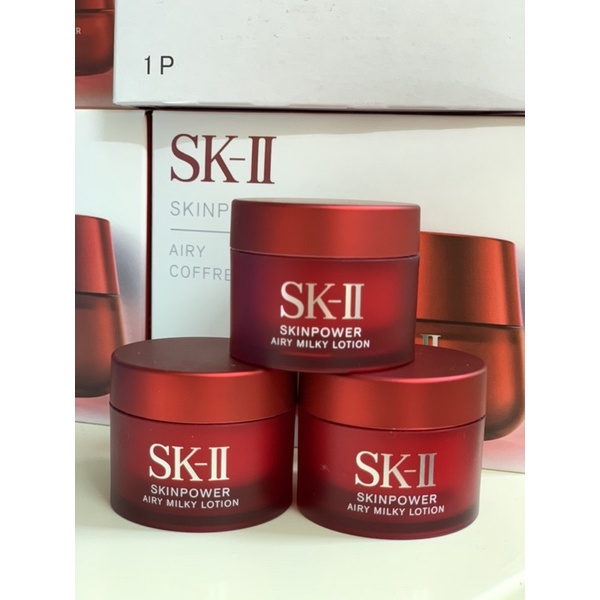 KEM CHỐNG LÃO HOÁ SKINPOWER AIRY MILKY LOTION 15g - DÀNH CHO DA DẦU, THIÊN DẦU