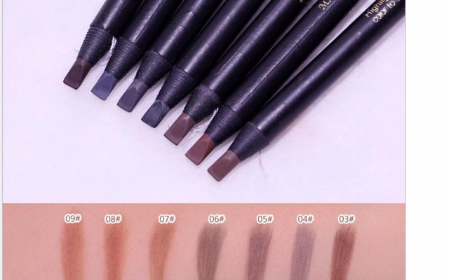 [SIÊU RẺ] Chì xé phẩy sợi HAOZHUANG MAKEUP MILANO EYEBROW PENCIL