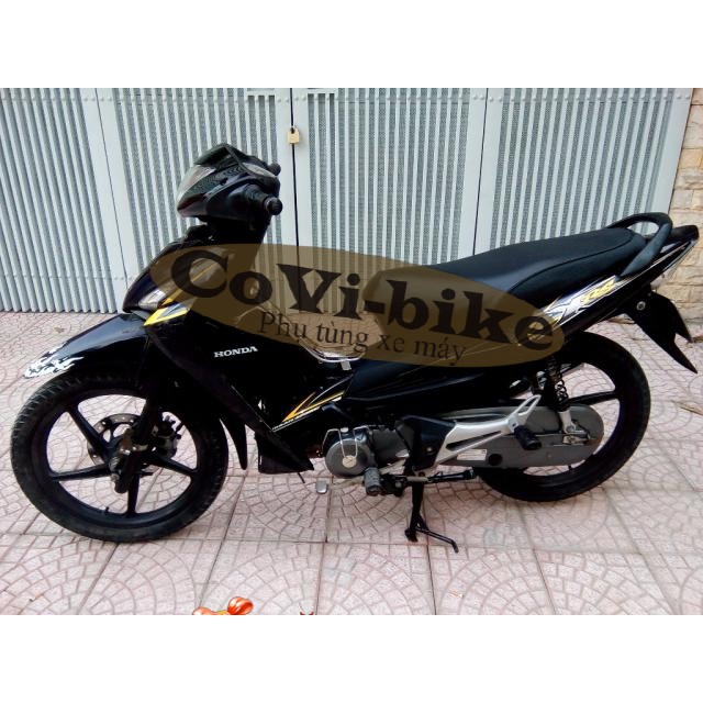 Bộ nhựa - dàn áo xe Wave RSX 100cc Nhựa ABS cao cấp Màu Đen - SPB-8488