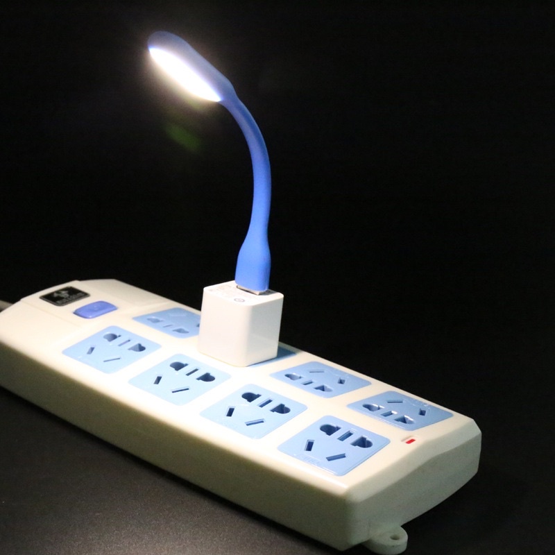 [Hoả Tốc] Đèn LED USB Dẻo Siêu Sáng Tiện Dụng Cắm Máy Tính Buổi Tối, Sạc Dự Phòng, PC Giá Rẻ Màu Ngẫu Nhiên Đi Du Lịch