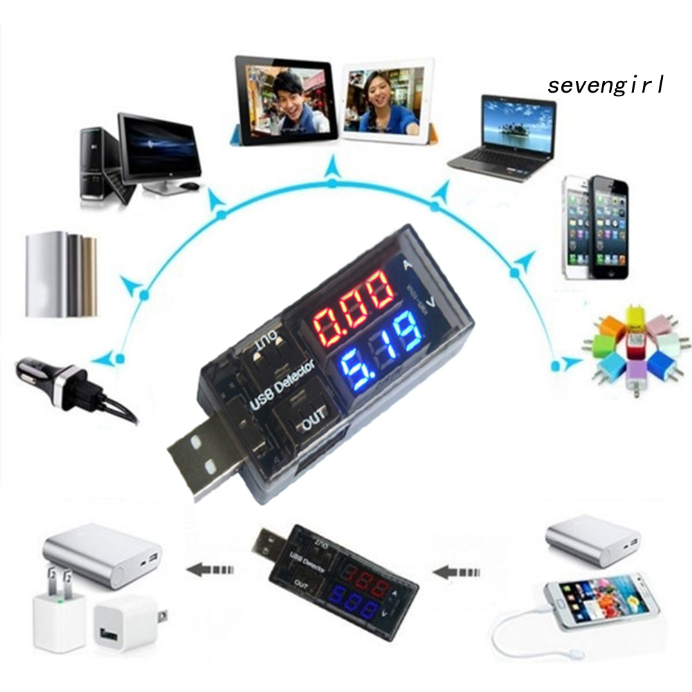 Usb Đo Dòng Điện Mini Kỹ Thuật Số Có Đèn Led | BigBuy360 - bigbuy360.vn