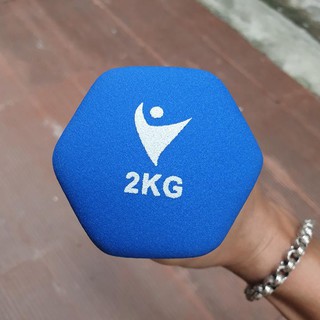 TẠ TAY BỌC CAO SU PRO 2KG