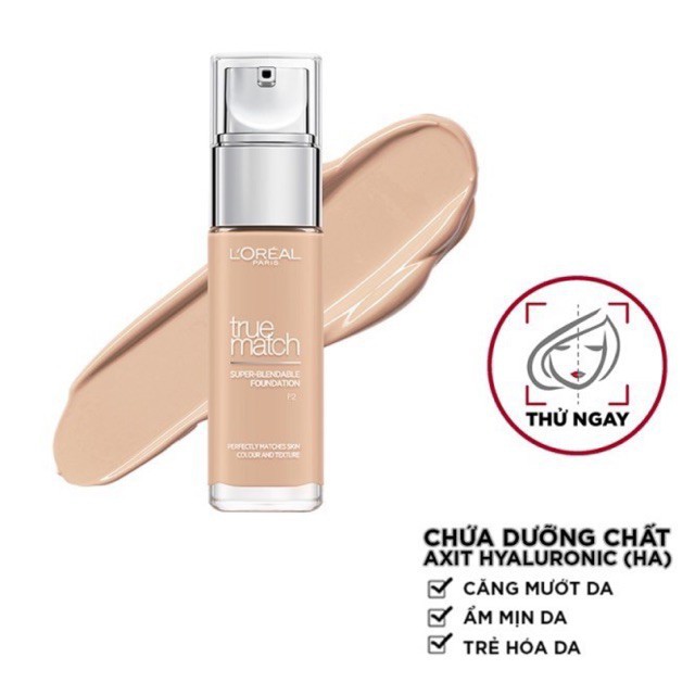 [sale] CHÍNH HÃNG Fullsize - Kem nền L'Oreal Paris True Match