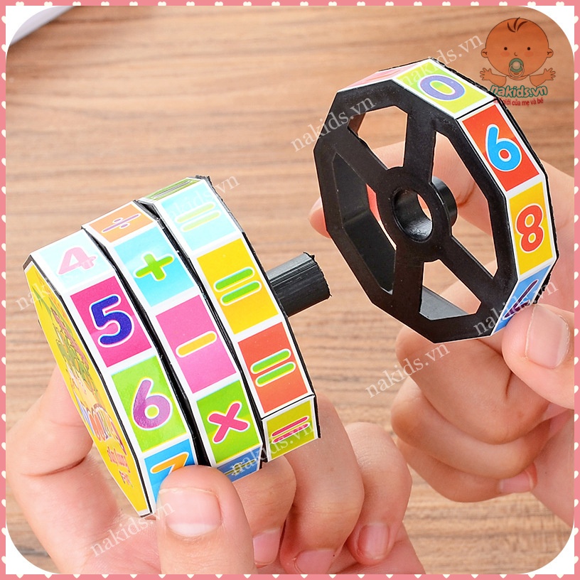 Khối Lập Phương Rubik Toán Học Hình Trụ Giúp Bé Phát Triển Kỹ Năng Tư Duy Cho Bé