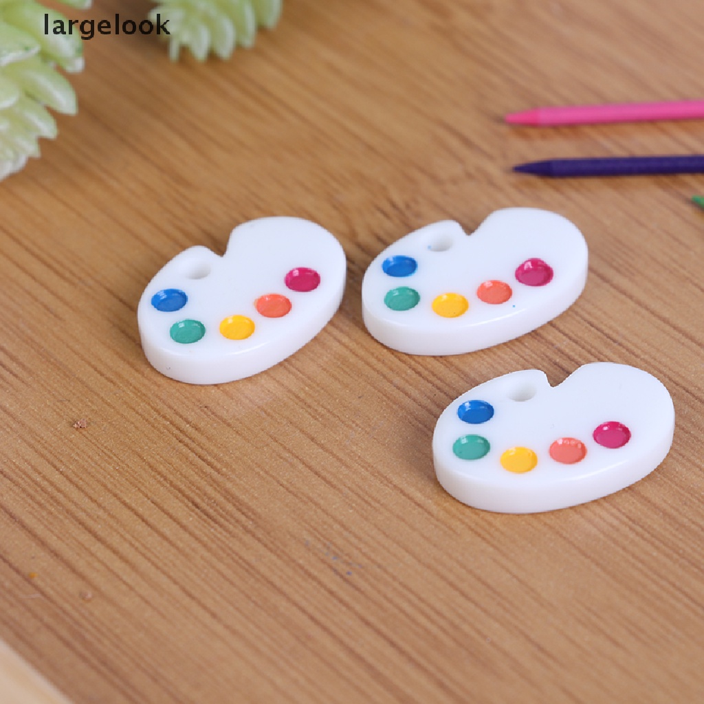 Mô Hình Bảng Pha Màu Mini Tỉ Lệ 1: 12 Trang Trí Nhà Búp Bê ♨Nóng Bỏng