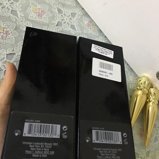 Son Louboutin màu 105S new full box 100%