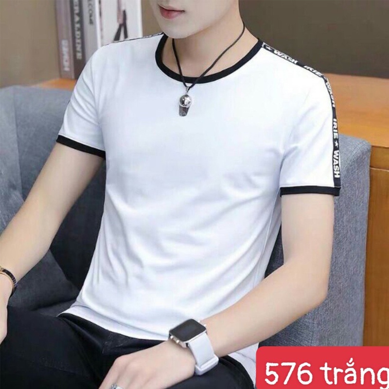 Áo thun nam tay ngắn cổ tròn dáng ôm body. Mã: NA576