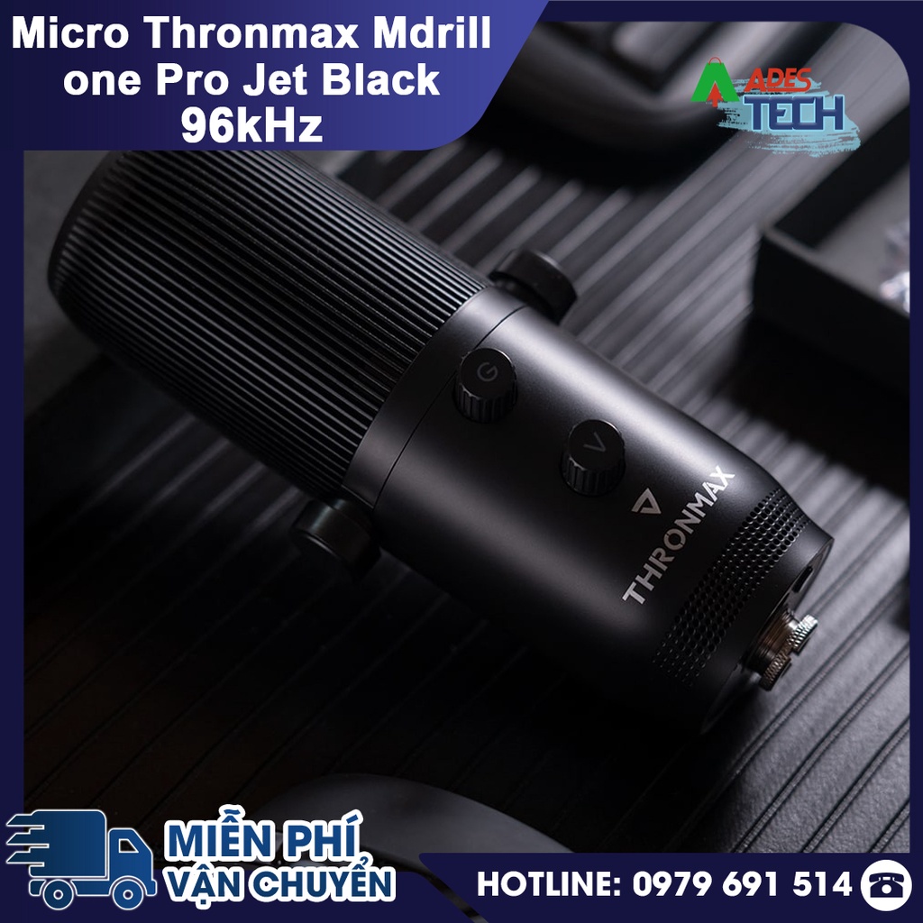 Microphone Thronmax Mdrill One Pro Jet Black 96khz M2PB - Tốc Độ Bit 24 - Bảo Hành 12 Tháng