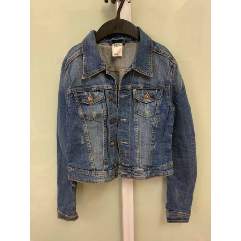 Áo khoác jean H&M sz 34