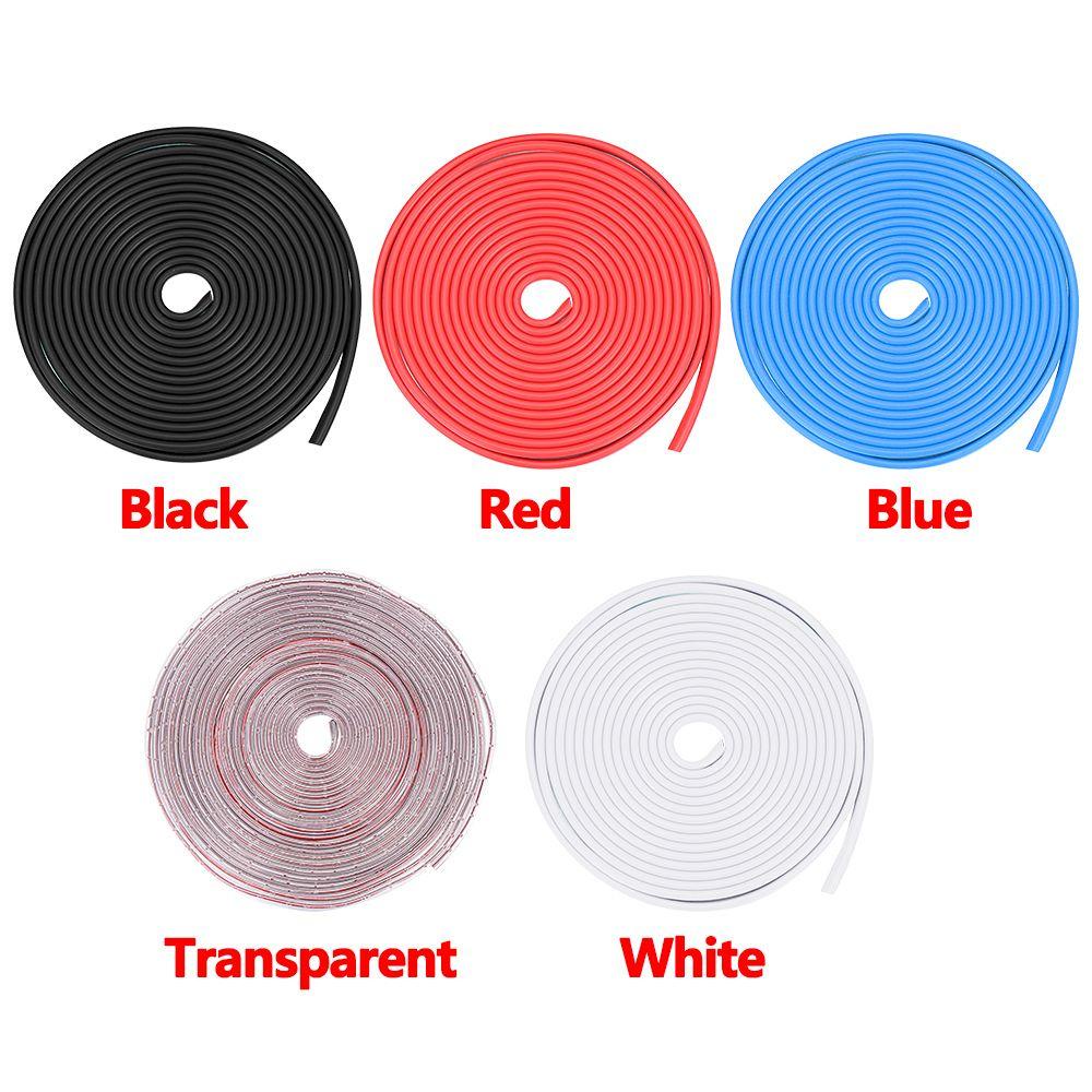 Dải Cao Su Dán Viền Cửa Xe Hơi Chống Trầy Xước 5M / 10M Màu Xanh Dương