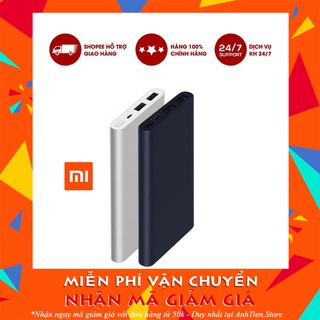 Sạc Dự Phòng Xiaomi 10000mAh Gen 2 - Bảo hành 6 tháng