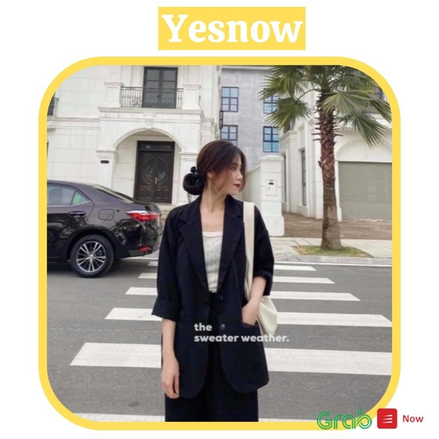ÁO BLAZER TRƠN HÀN QUỐC_ ÁO VEST 1 LỚP - 🌵 FREESHIP 🌵 Áo khoắc ngoài phong cách Hàn Quốc hit hot