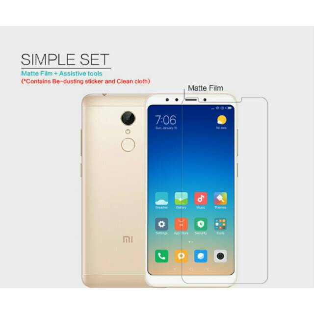 Nillkin Kính Cường Lực Bảo Vệ Màn Hình Cho Xiaomi Redmi 5