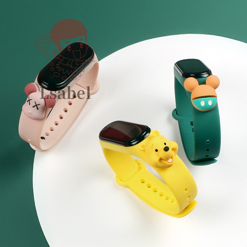 Dây Đeo Họa Tiết Hoạt Hình Cho Đồng Hồ Thông Minh Xiaomi Mi Band 5 | BigBuy360 - bigbuy360.vn