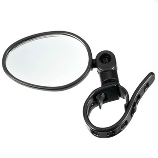 Gương chiếu hậu xe đạp bầu dục gắn ghi đông có thể xoay 360 độ