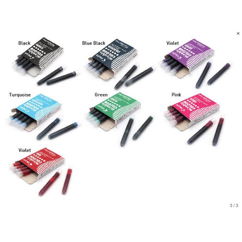 - MỰC NẠP CHO BÚT PILOT PARALLEL