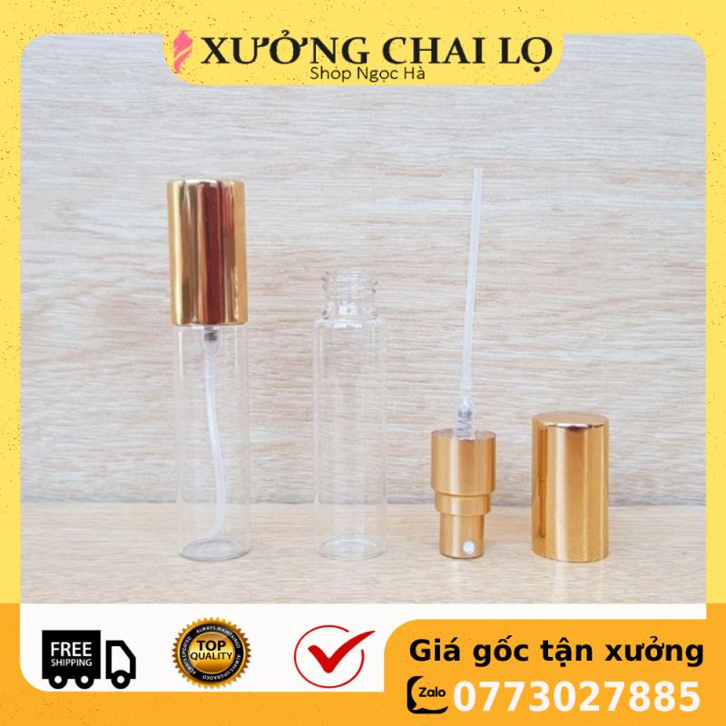 Lọ Chiết Nước Hoa ❤ GIÁ RẺ NHẤT ❤ Lọ chiết nước hoa thủy tinh tròn 10ml đựng dầu thơm , phụ kiện du lịch