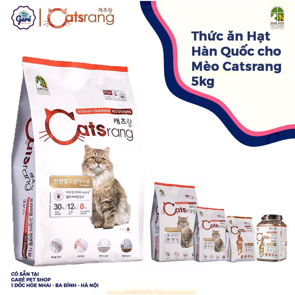 thức ăn hàn quốc Catsrang hộp dành cho mèo